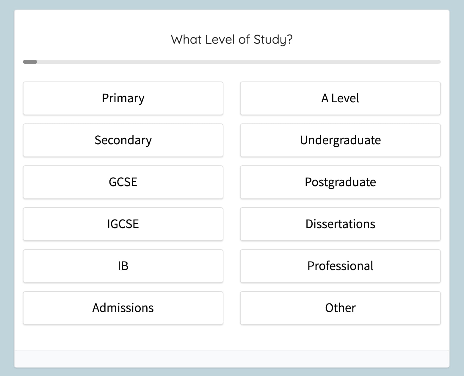 Undergraduate Physics Tutoring